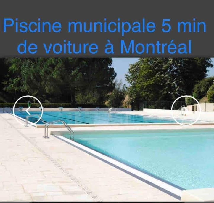 Maison Climatisee Avec Stationnement Et Wifi Bram Exteriér fotografie